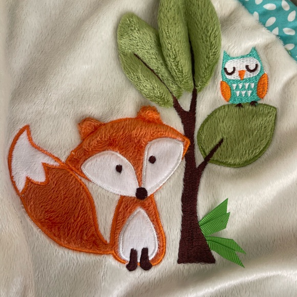 Boppy pillow cover in woodland animals - Picture 2 of 4